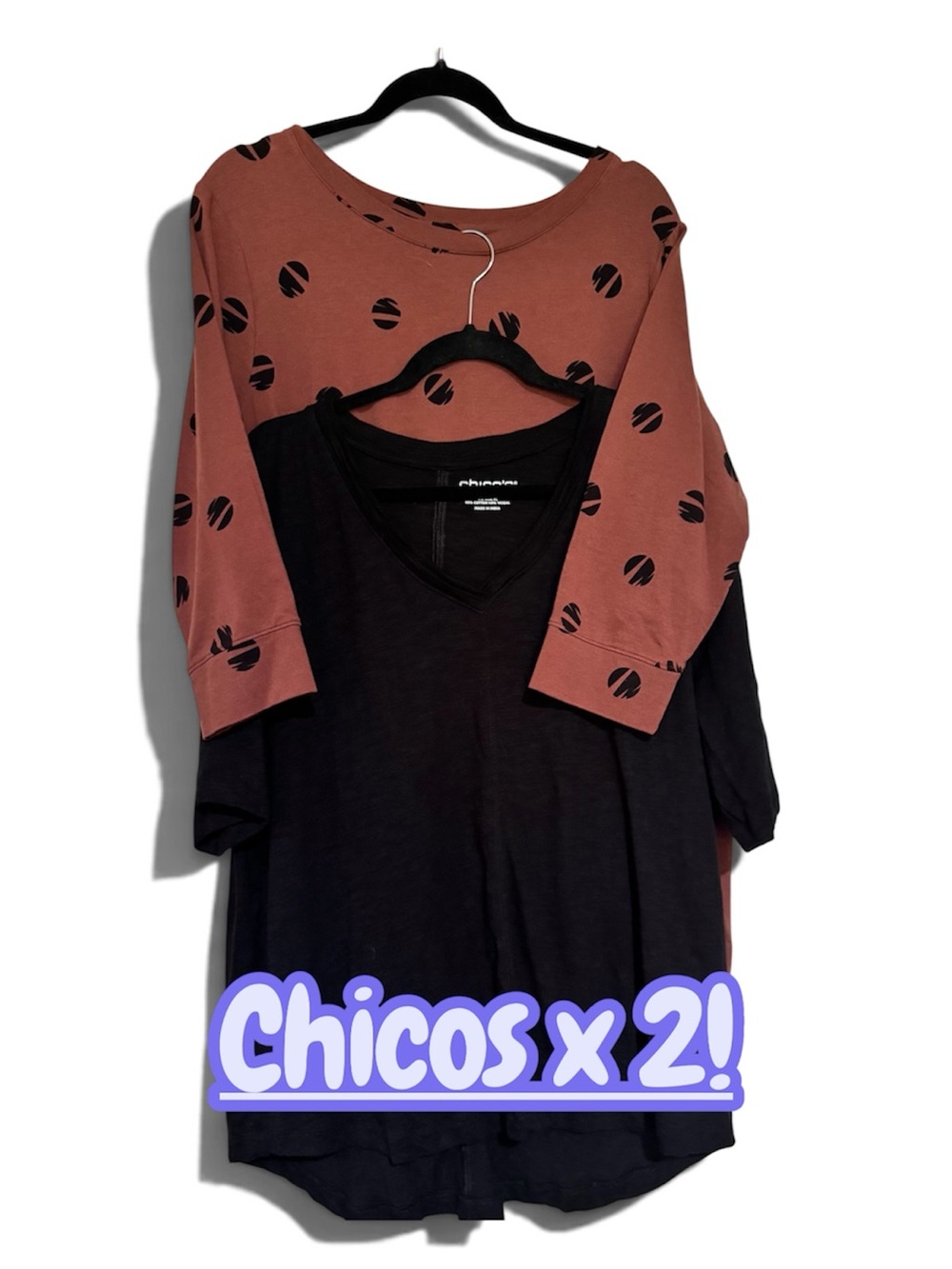 Chico's Two-Piece Autumn Top Set